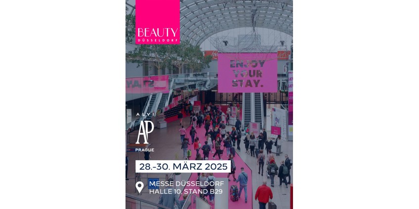 Alvi Prague auf der BEAUTY DÜSSELDORF 2025: Besuchen Sie uns!