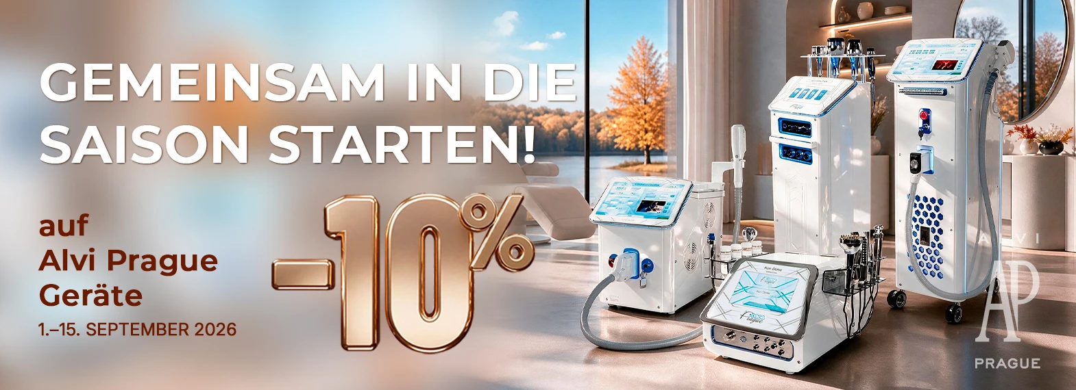 10% auf ALVI Prague Geräte