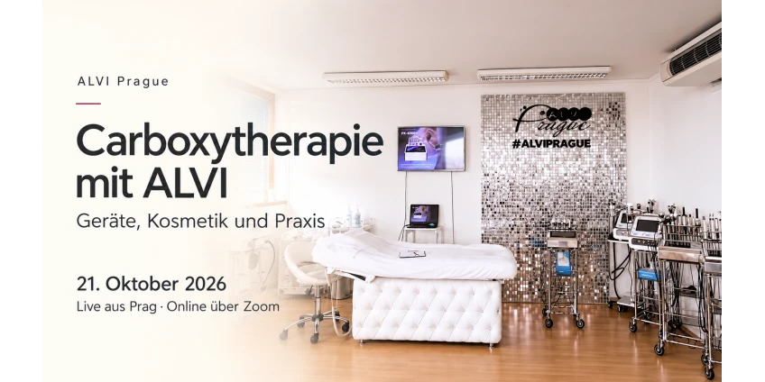 Carboxytherapie mit ALVI: Geräte, Kosmetik und Praxis