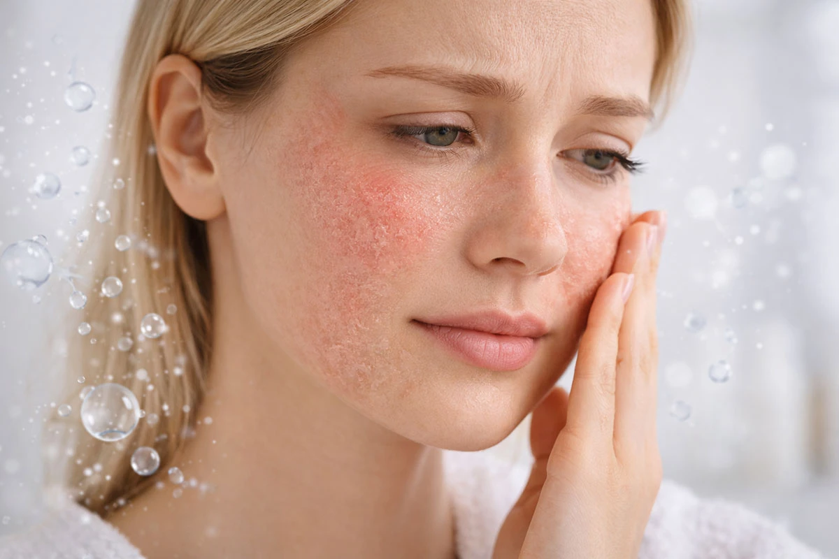 hauptanzeichen einer gestörten Hautbarriere