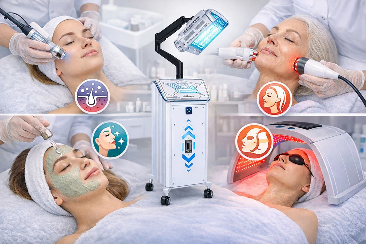 praktischer Stellenwert der LED-Therapie im Kosmetikkabinett