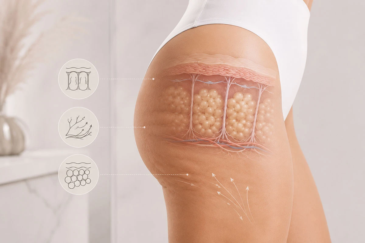 was Cellulite ist und warum sie entsteht