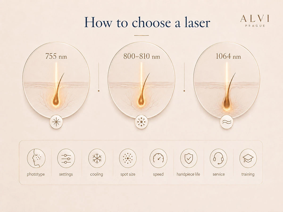 wie man einen Laser für das Kosmetikstudio auswählt