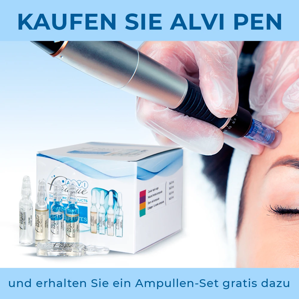 Alvi Pen für mechanisches Microneedling