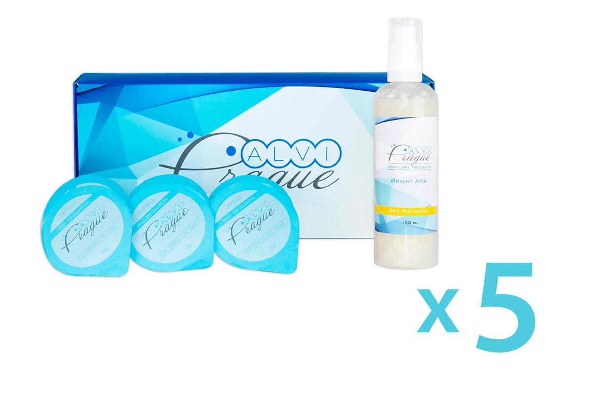 Kosmetikset für Carboxytherapiegeräte Bright von 5 Stück