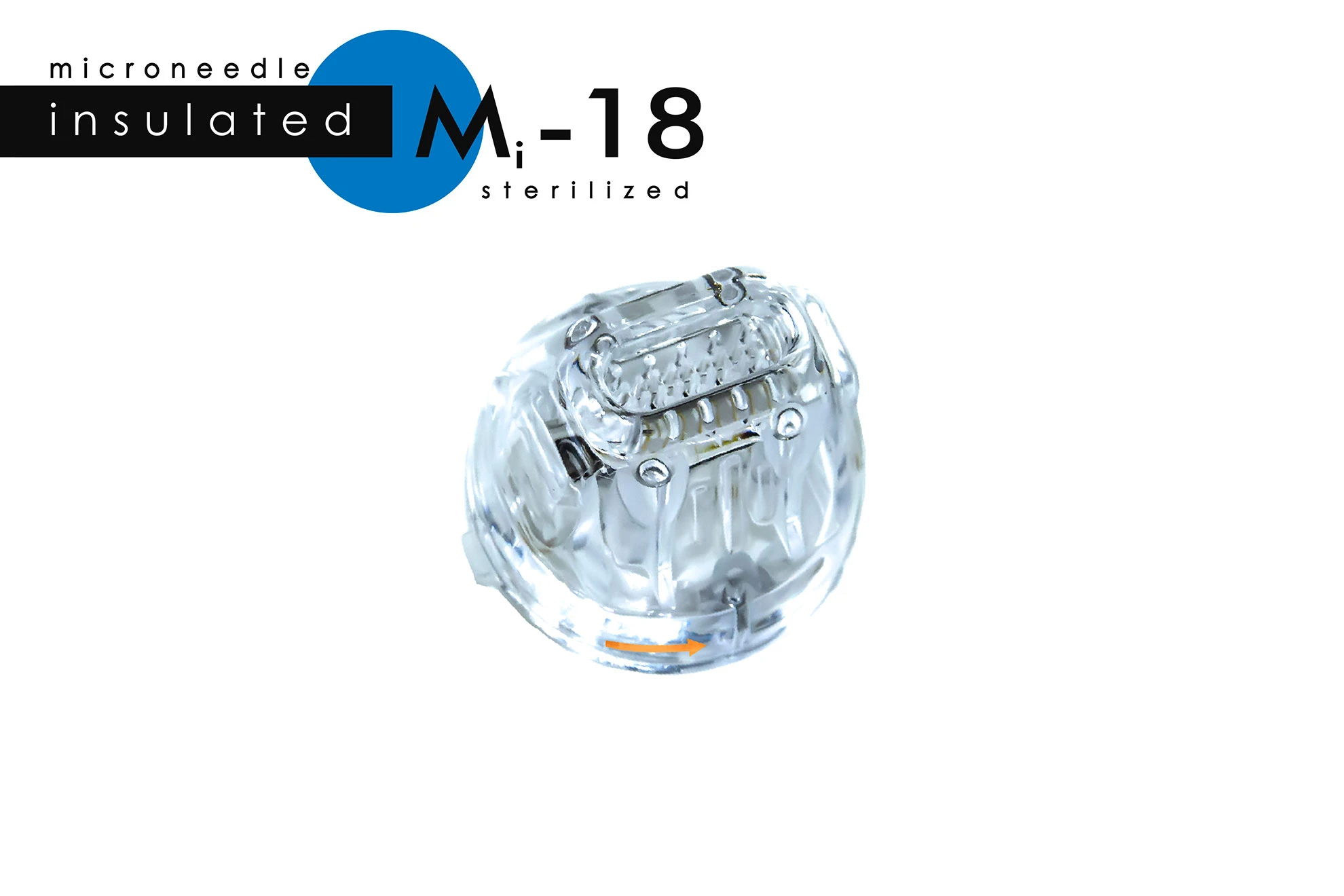 Einwegdüse für Mikro-Nadel-RF-Lifting mit isolierten Nadeln M-18 - 02