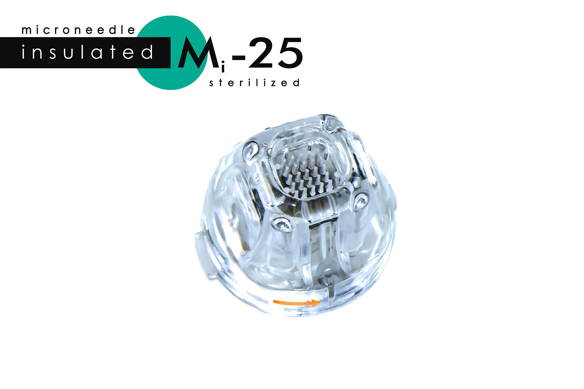 Einwegdüse für Mikro-Nadel-RF-Lifting mit isolierten Nadeln M-25 - 02