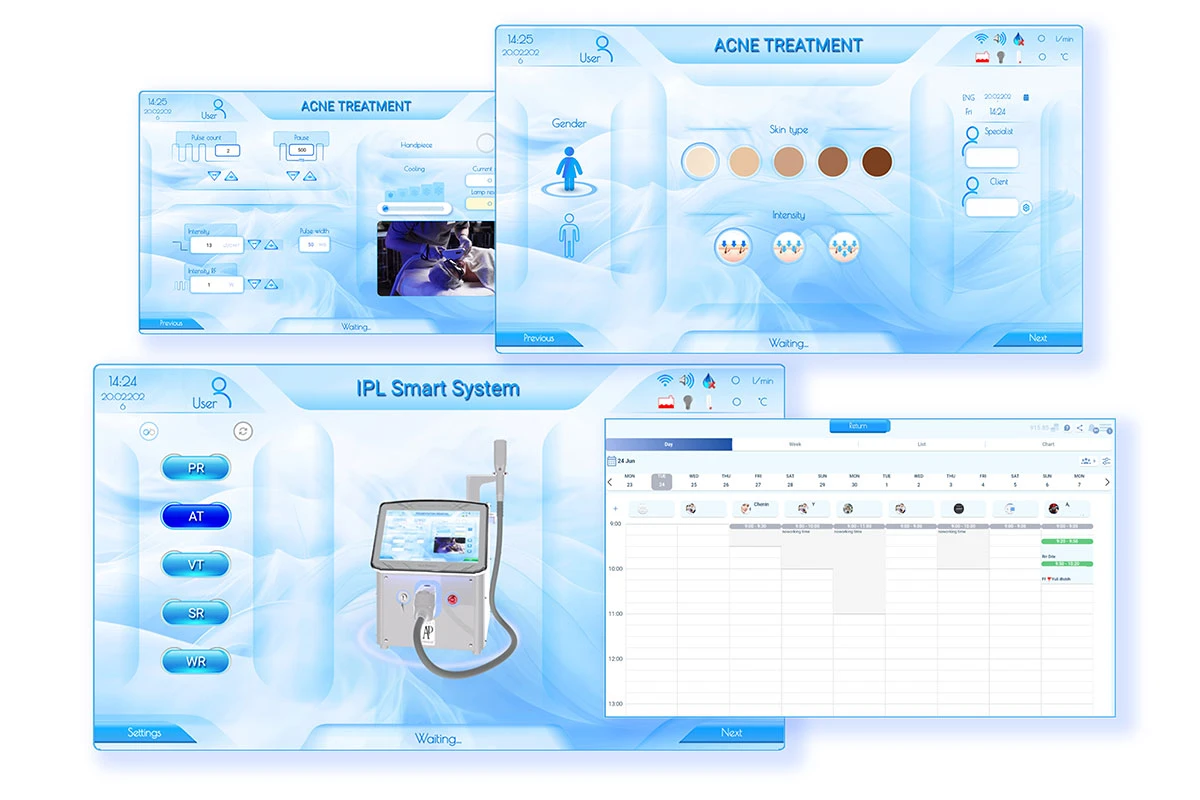 IPL Haarentfernung gerät IP-100 Light Pro Smart 3