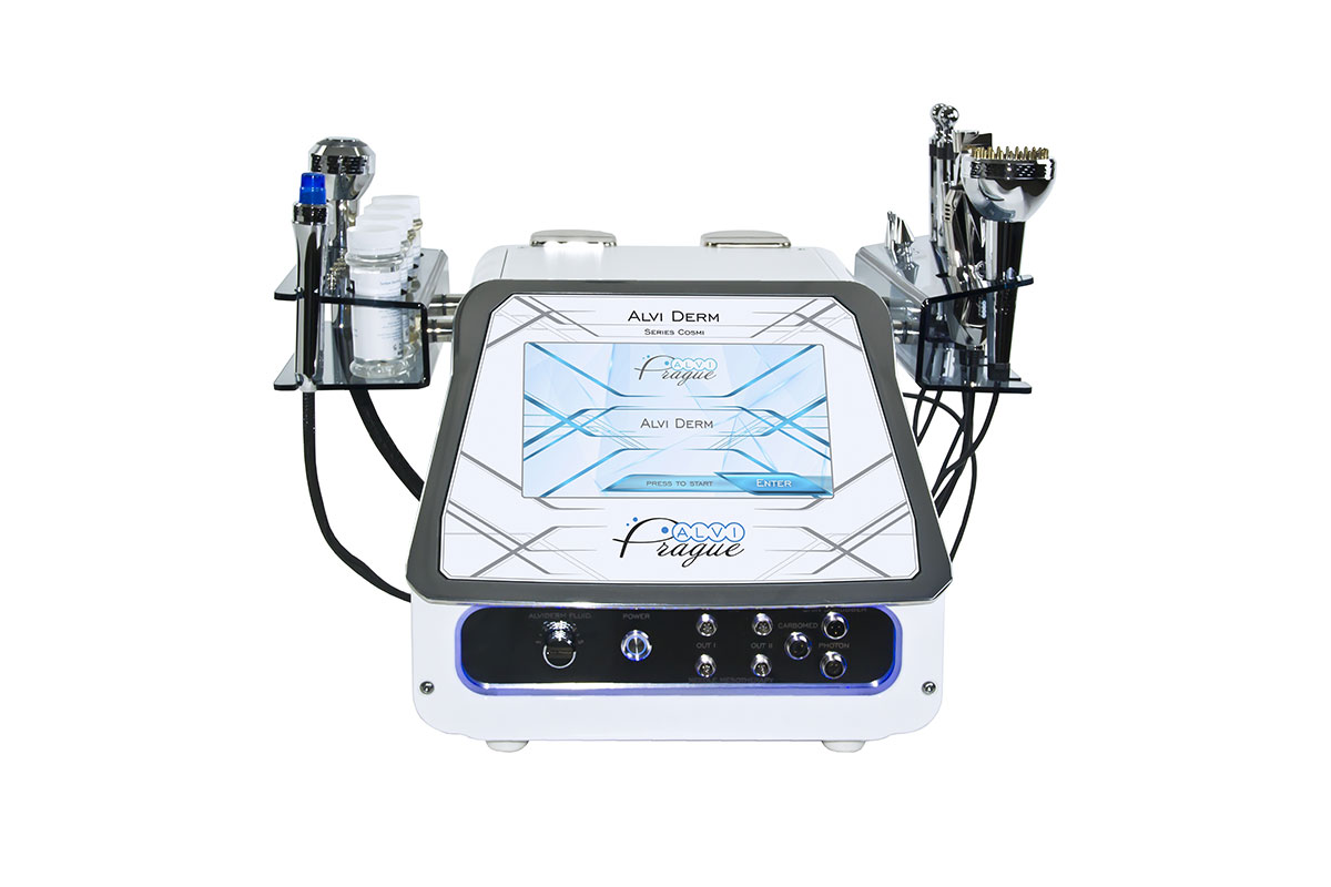 Hydrodermabrasion gerät AlviDerm Weiß